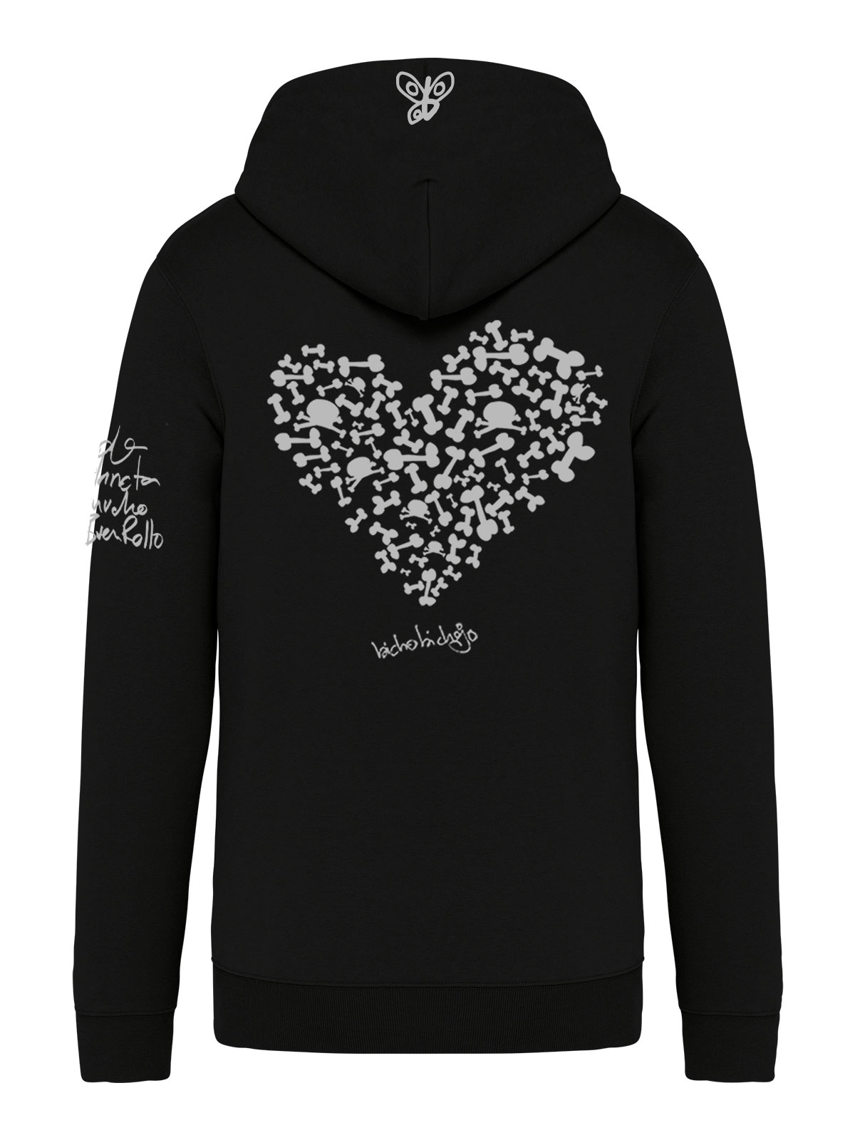 Huesos Corazón. Chaqueta de Algodón BIO - Imagen 5