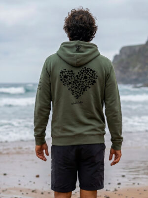 Huesos Corazón. Chaqueta de Algodón BIO