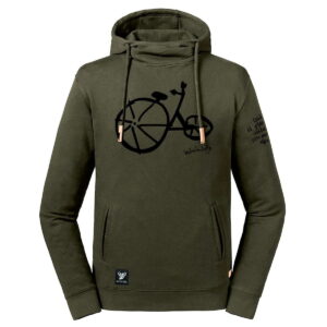 Bici. Sudadera cuello alto algodón orgánico