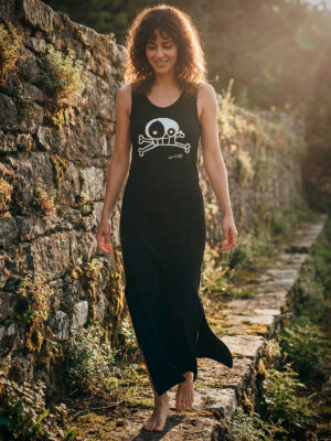 Vestido "Calavera" · Modelo Solete