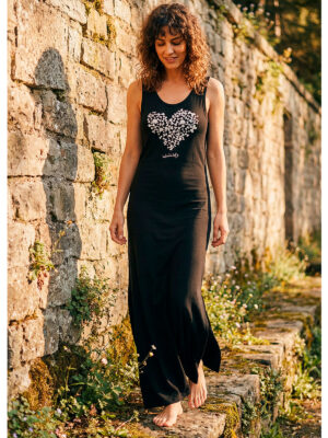 Vestido "Miss Huesos Corazón" · Modelo Solete